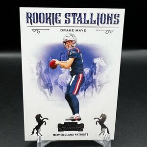 2024 Panini Contenders - Rookie Stallions Drake Maye #4 (RC)